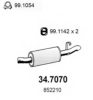 ASSO 34.7070 End Silencer
